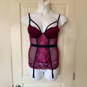 La senza underwire bra top chemise